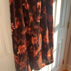 Vintage Brown Maxi Skirt